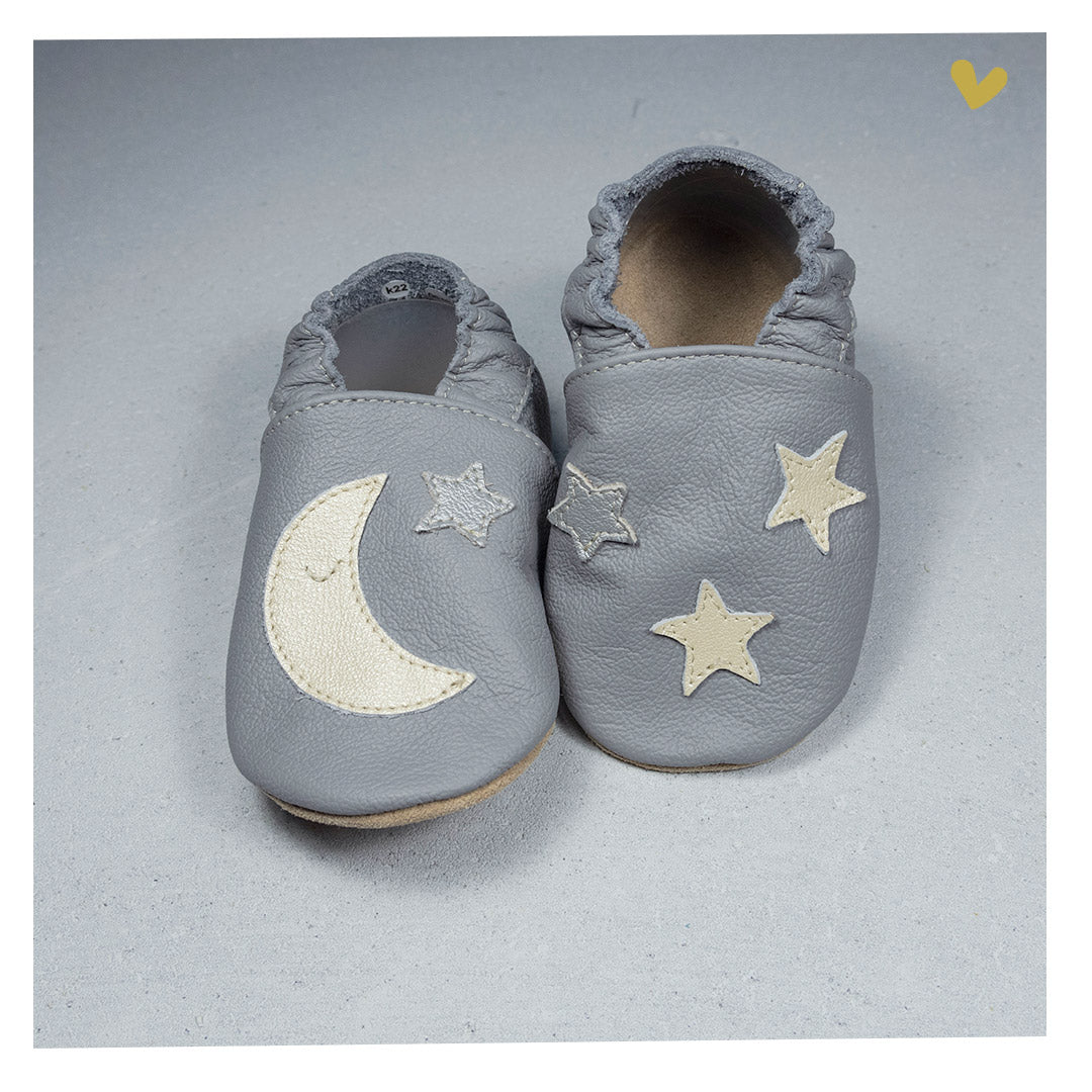 SCARPE SOFT SOLE BAMBINO UNISEX GOODNIGHT - GRIGIO SCURO