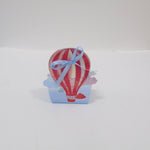 Confettata Nascita Battesimo Scatolina porta confetti Mongolfiera - Rossa