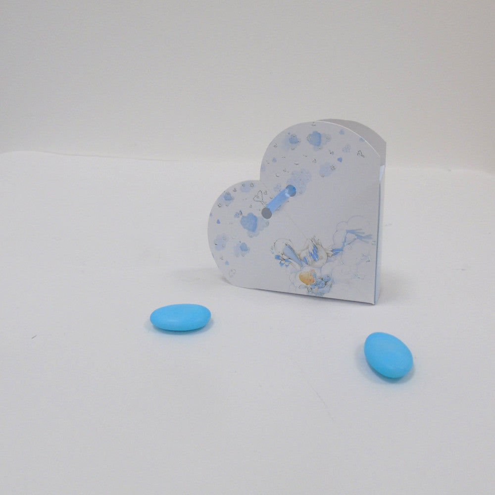 Confettata Nascita Battesimo Scatolina porta confetti Cuore