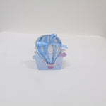 Confettata Nascita Battesimo Scatolina porta confetti Mongolfiera - Celeste