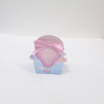 Confettata Nascita Battesimo Scatolina porta confetti Mongolfiera - Rosa