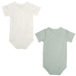 Set 2 Body Neonato Incrocio Frontale in Cotone - Orion 0/1 Mese