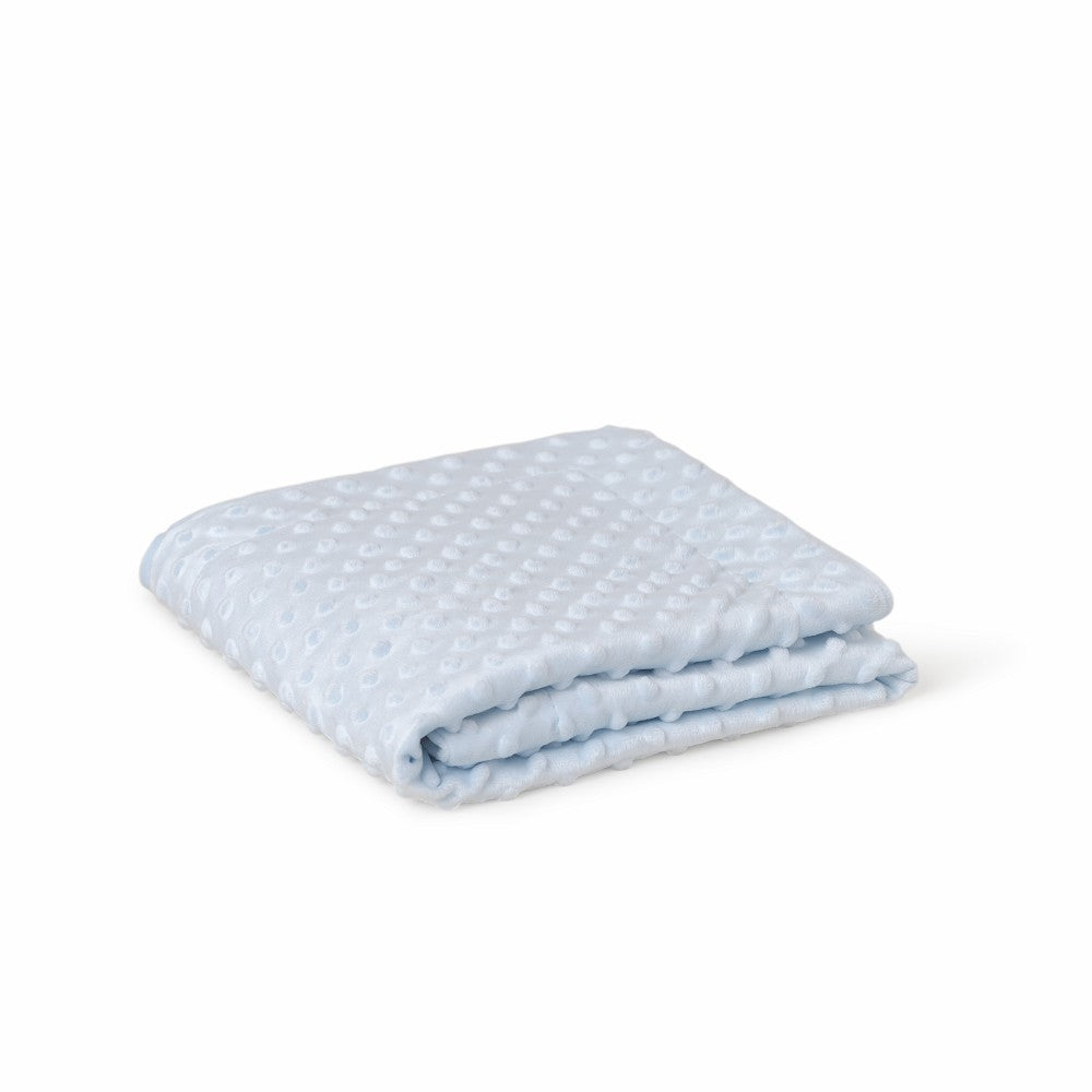 Set Regalo Neonato Nascita Doudou + Copertina + Peluche Orsetto Celeste - copertina