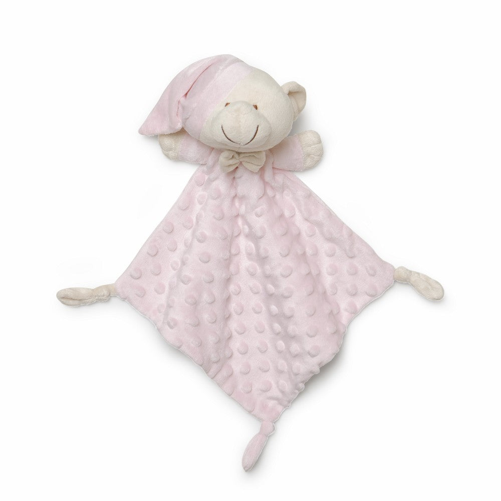 Set Regalo Neonato Nascita Doudou + Copertina + Peluche Orsetto Rosa - doudou