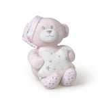 Set Regalo Neonato Nascita Doudou + Copertina + Peluche Orsetto Rosa - Peluche Orsetto Stella