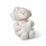 Set Regalo Neonato Nascita Doudou + Copertina + Peluche Orsetto Beige - Peluche Orsetto