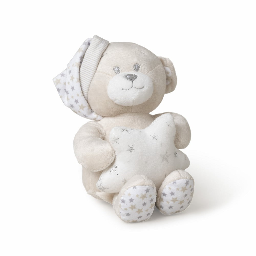 Set Regalo Neonato Nascita Doudou + Copertina + Peluche Orsetto Beige - Peluche Orsetto