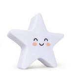 Set Regalo Nascita Copertina in pile con Lampada Led Stella Celeste - Lampada Led