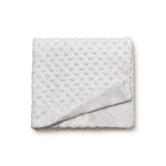 Set Regalo Nascita Copertina in pile con Lampada Led Stella Grigio - Copertina in pile