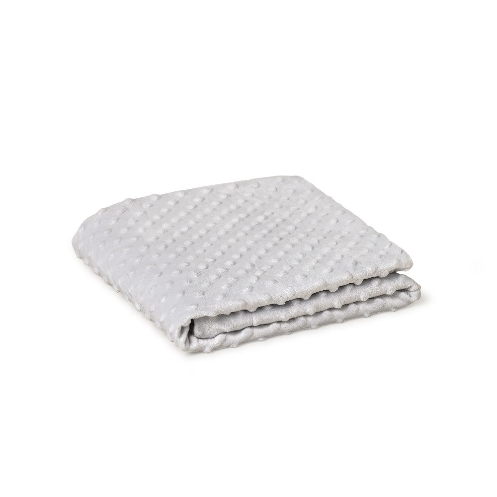 Set Regalo Nascita Copertina in pile con Lampada Led Stella Grigio - Copertina in Pile