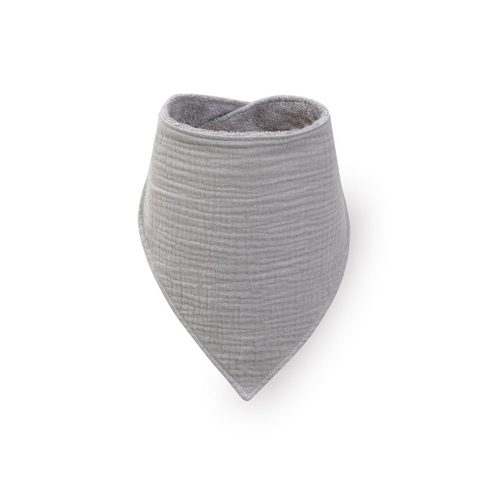 Set Regalo Neonato Bavaglino + Massaggia Gengive + Doudou Orsetto Grigio