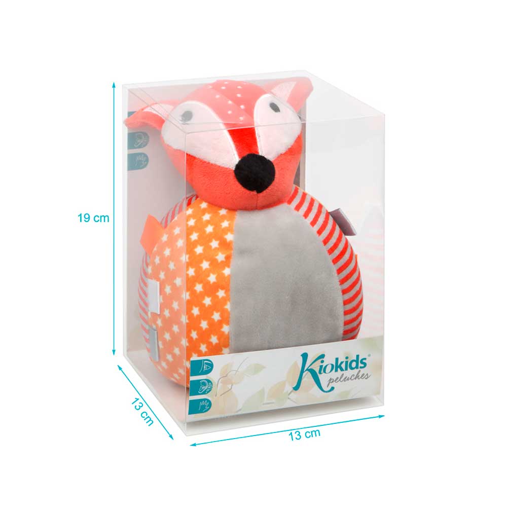 Sonaglio Culla Neonato Peluche Volpe