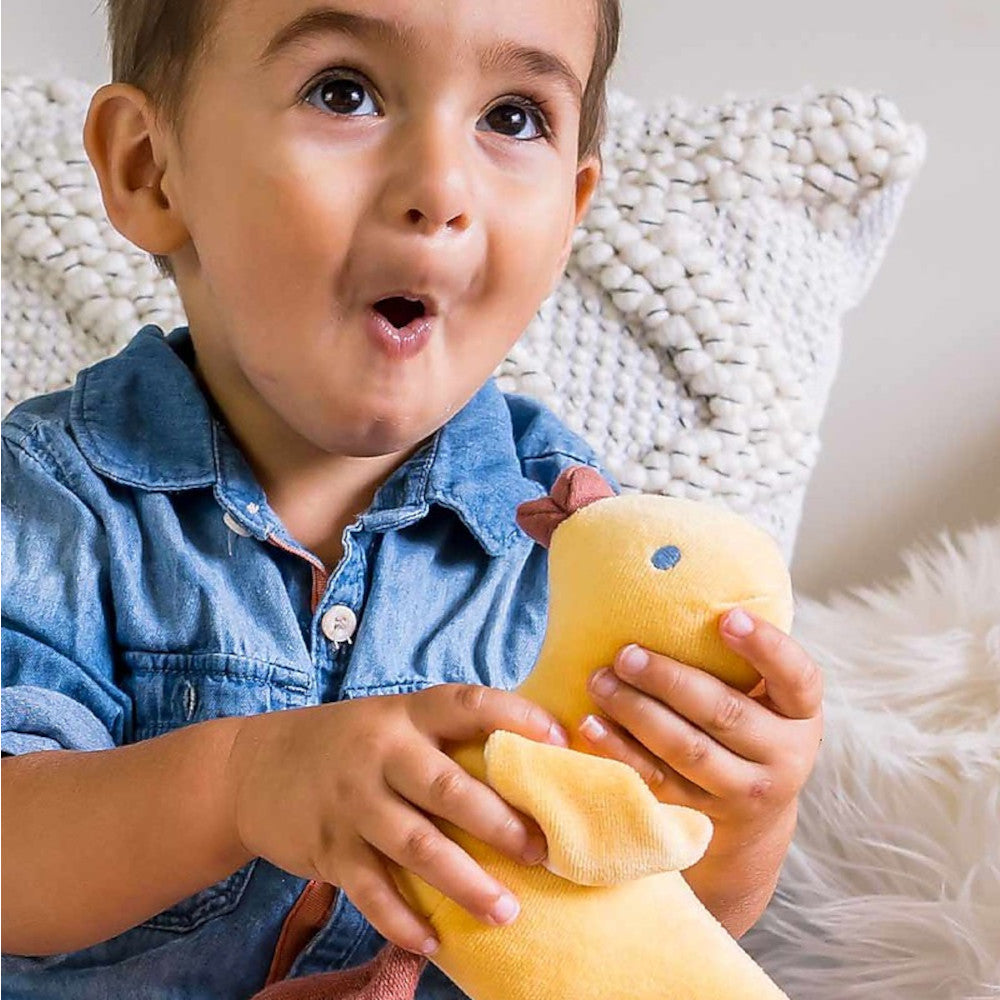 Pupazzo con Sonaglio - Tara La Papera - Tikiri