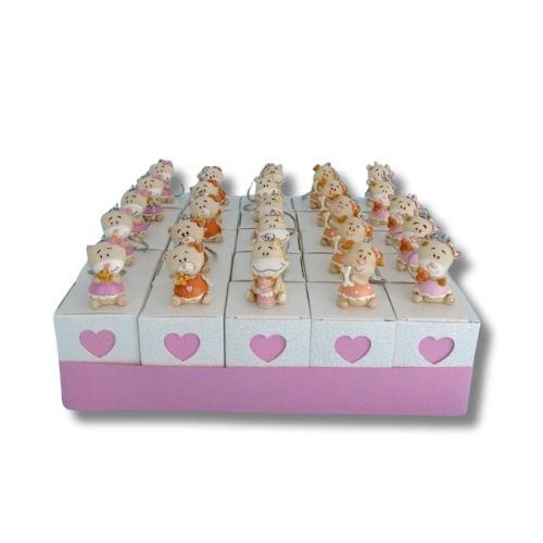 Torta Bomboniera Nascita Battesimo Compleanno - Animaletti - Vendita Online