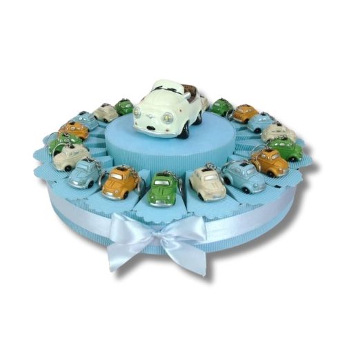 Torta Bomboniera Nascita Battesimo Compleanno - Macchinine