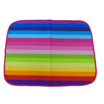 Tovaglietta arcobaleno fucsia