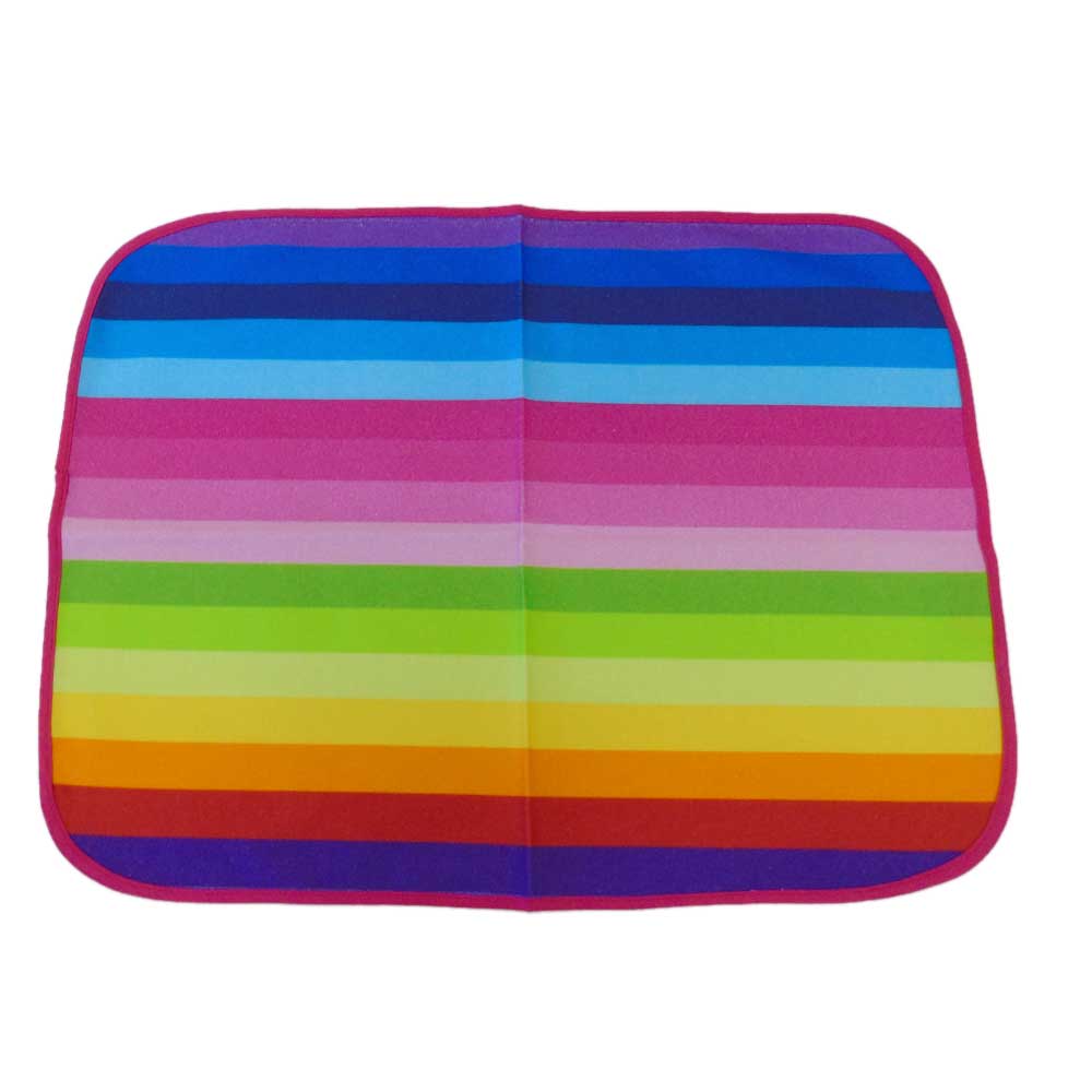 Tovaglietta arcobaleno fucsia
