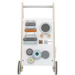 Carrello Primi Passi in Legno - Varie Attività Interattive - Tryco Baby 