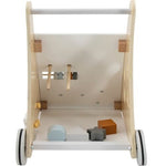 Carrello Primi Passi in Legno - Varie Attività Interattive - Tryco Baby 