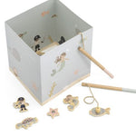 Gioco Pesca Magnetico in Legno - 16 Pz - Tryco Baby