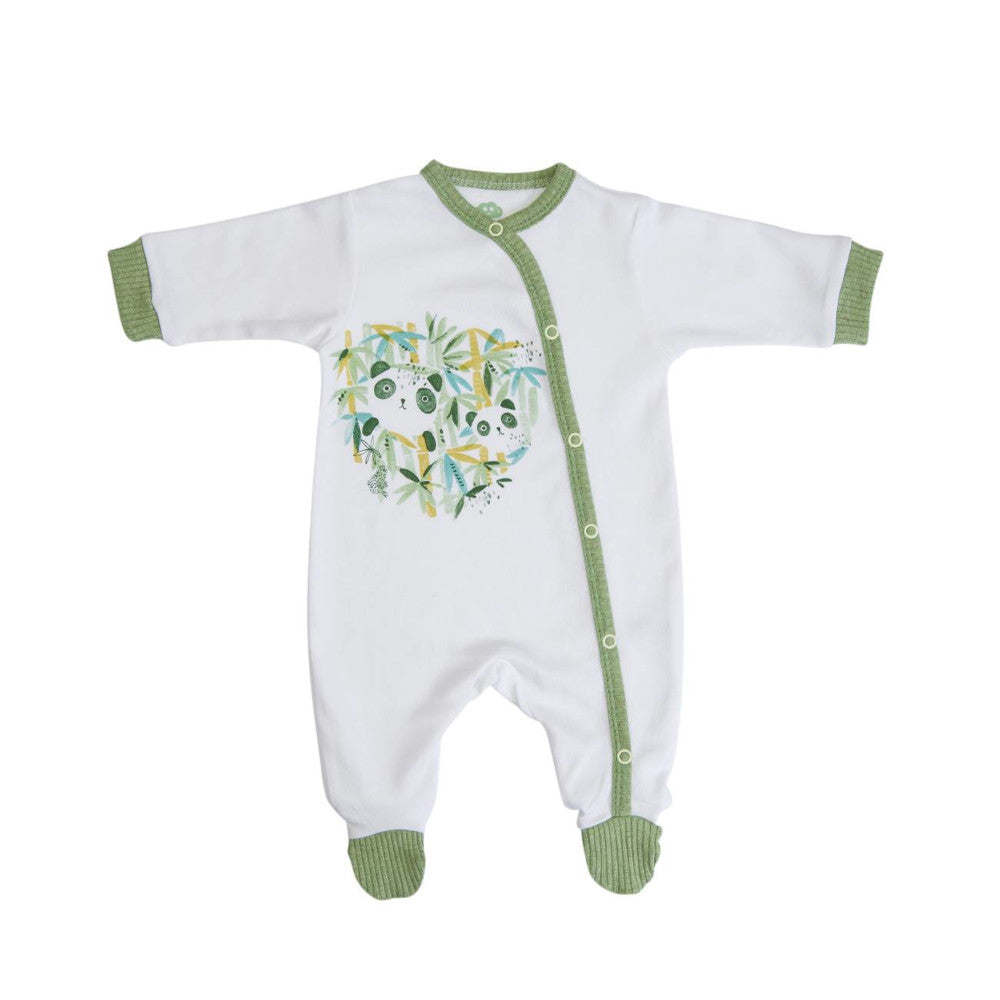 TUTINA NEONATO NASCITA MANICA LUNGA "PANDA"