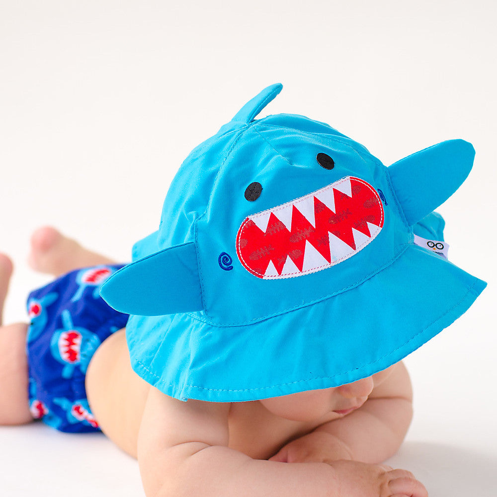Cappellino Estivo UPF50 - Squalo - Zoocchini
