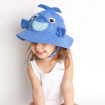 Cappellino Estivo UPF 50 - Balena - Zoocchini