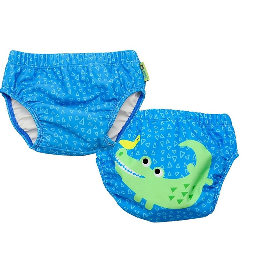 Costumino contenitivo neonato bambino Alligatore - costume blu