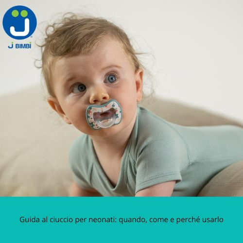 Guida al ciuccio per neonati: quando, come e perché usarlo