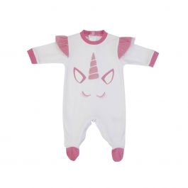 Tutina Neonata Nascita Manica Lunga Primavera Estate Unicorno
