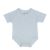 BODY TAGLIA UNICA 0-36 MESI PER NEONATO E BIMBO IN COTONE BIO 4SEASON AZZURRO PASTELLO JBIMBI
