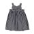 VESTITO BAMBINA BIO BLU CON CANOTTA DA 2 A 8 ANNI