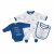 Set Tutina Neonato Nascita 3 Pezzi - I Love Mum and Dad