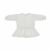 Vestito Neonata Bambina in Tessuto a Maglia bianco