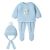 Completo Neonato in Misto Lana 3 Pezzi - Simpatia