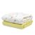Set 2 Copertina in Mussola di Bamboo Giallo 