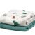 Set 2 Copertine in Mussola di Bamboo Verde