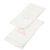 QUADRATO NEONATO IN COTONE RICAMATO - SET 2 PEZZI
