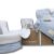 Kit Corredino Neonato Nascita Celeste