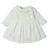 VESTITO BATTESIMO BIANCO MISTO LANA E COTONE