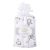 Set 3 Copertine Neonato in Mussola di Cotone - Orsetto Grigio