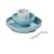 Set pappa in silicone 4 pezzi - Blu - Beaba