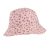 CAPPELLINO NEONATA CON PROTEZIONE UV - LEOPARDO ROSA