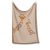Copertina Lettino Neonato Cotone Gots - Giraffe