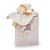 Doudou Neonato Nascita Orsetto - Arancio - scatola regalo