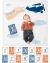 KIT PRIMO ANNO - COPERTINA / MUSSOLA + 14 CARDS, GREATEST ADVENTURE - PER I BEBE` PIU` SOCIAL!