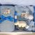 KIT CORREDINO NEONATO NASCITA CELESTE