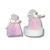 Sacchettino Confetti Segnaposto Bomboniera Nascita Battesimo Unicorno Rosa