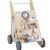 Carrello Primi Passi Natura in Legno - con Blocchi - Tryco Baby