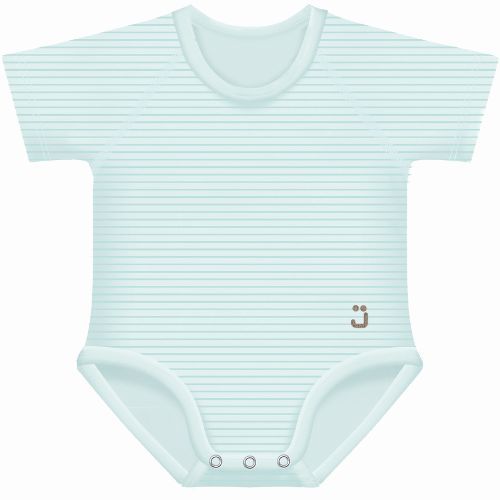 BODY TAGLIA UNICA 0-36 MESI PER NEONATO E BIMBO IN COTONE BIO 4SEASON VERDE